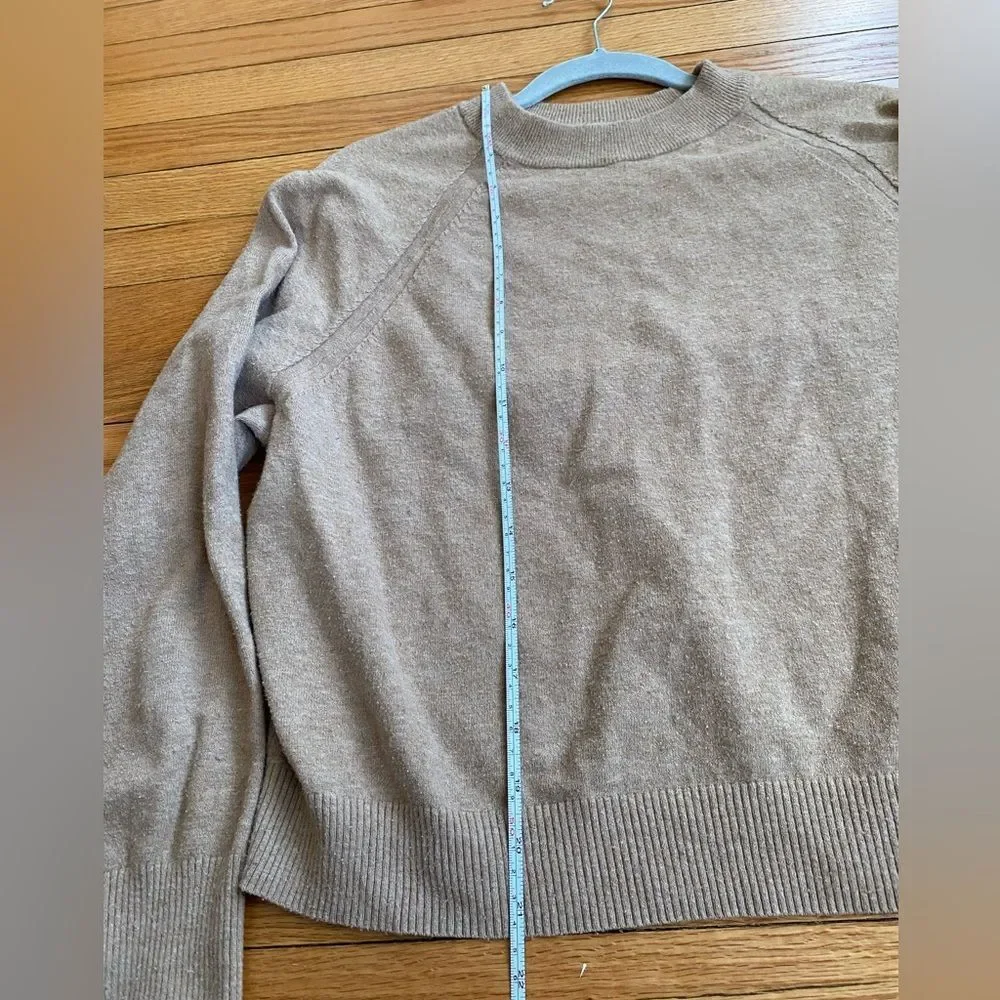 A New Day Light Brown Crewneck Sweater Size Medium